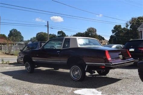 1986 Monte Carlo Lowrider for sale - Chevrolet Monte Carlo 1986 for ...