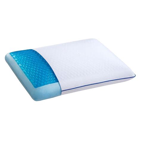 Sleep Innovations Cool Gel HD Memory Foam Pillow-G-PIL-93875-BP-WHT - The Home Depot