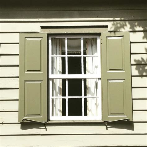 //Country shutters in sage | Rustic country home, Country shutters, Rustic country