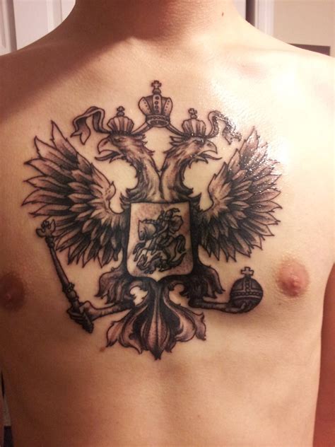 Russian Orthodox Double Eagle Tattoo | Tattoo Ideas | Pinterest | Eagle ...