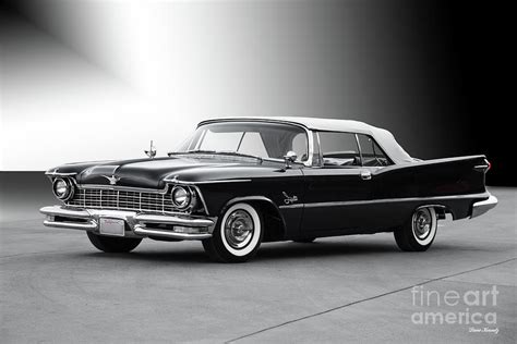 1957 Chrysler Crown Imperial Convertible Photograph by Dave Koontz - Pixels