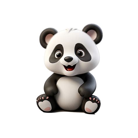 3D Panda on Behance