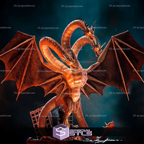 King Ghidorah Fanart | SpecialSTL