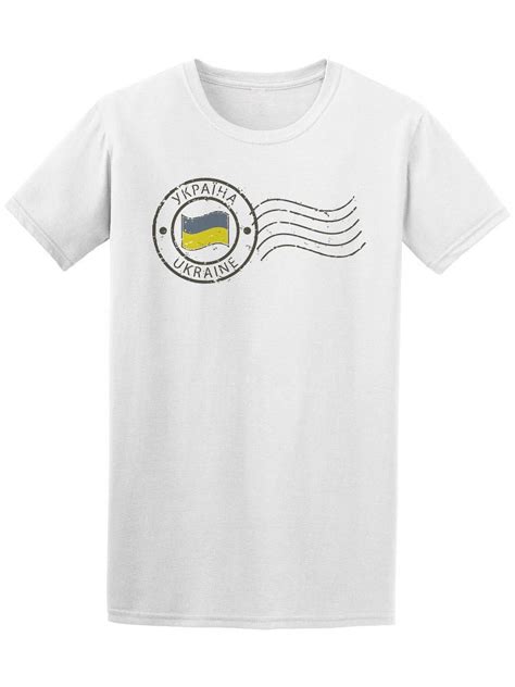 Ykpaiha Ukraine Grunge Stamp T-Shirt Men -Image by Shutterstock, Male Medium - Walmart.com