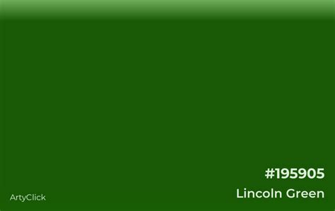 Lincoln Green Color | ArtyClick