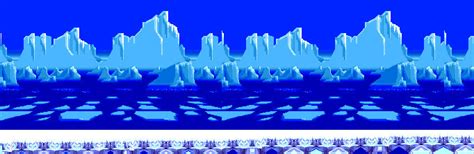 Ice Cap Zone stage by TheRedThunder360 on DeviantArt