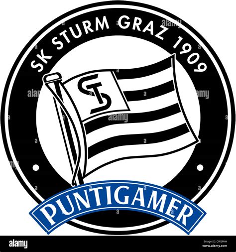 Logo of Austrian football team SK Sturm Graz Stock Photo - Alamy