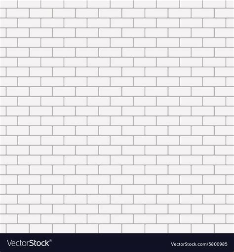 Modern seamless white brick background Royalty Free Vector