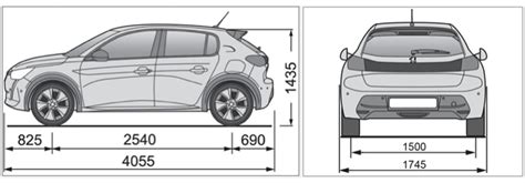 Peugeot 208 : quelles sont ses dimensions