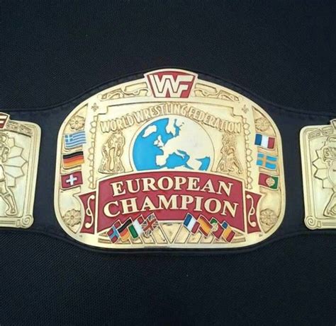 WWF European Championship CS | Wwe belts, Professional wrestling, Wwf