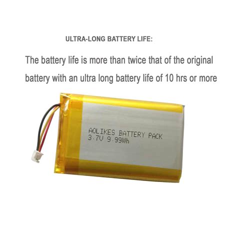 Snapklik.com : PS5 Controller Battery,37v 2700mAh Replacement Battery ...