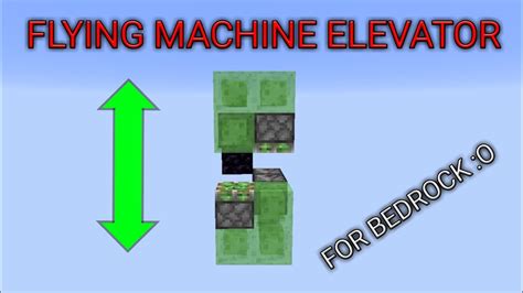 Minecraft Flying Machine