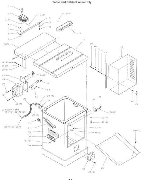 17+ Jet Table Saw Parts - TrionaJhailen