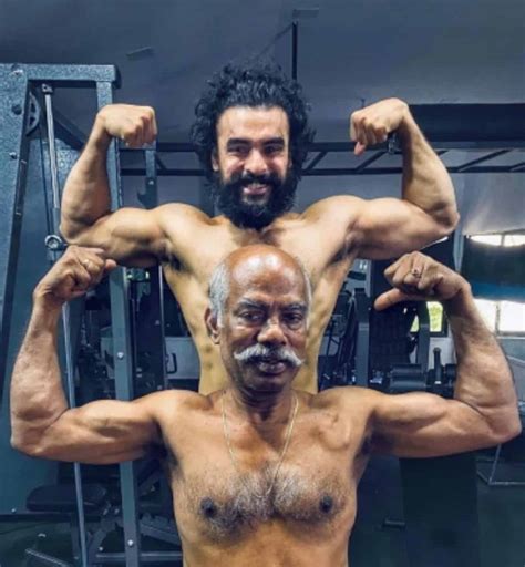 Malayalam star Tovino Thomas, 'workout partner' dad flaunt muscle power