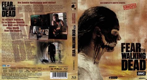 Fear the Walking Dead - Staffel 3 (2017) DE Blu-Ray Covers - DVDcover.Com