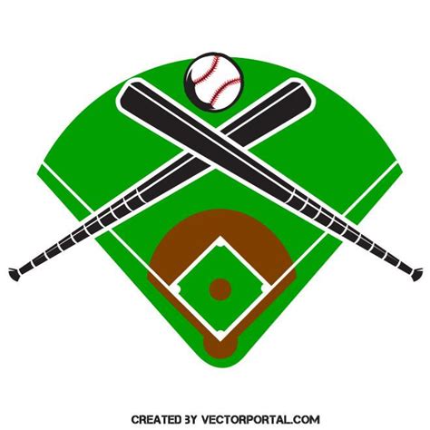 Baseball stadium graphics Royalty Free Stock SVG Vector