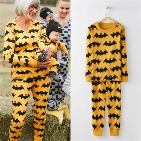 2018 Halloween Family Matching Pajamas Set Adult Mens Womens Kids Sleepwear Nightwear-in ...