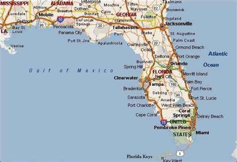 Map Of Hollywood Florida - World Maps