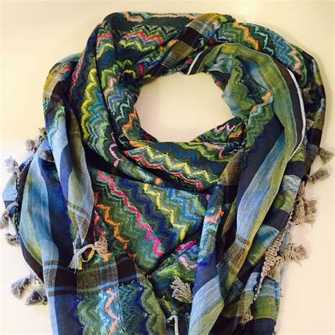 Original Colorful Keffiyeh Shemagh Scarf Arab Fashion Shawl Wrap ...