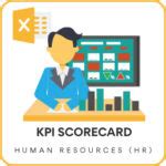 Download HR KPI Scorecard & Dashboard Excel Template