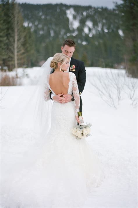 Winter Wonderland Wedding Fit for a Snow King + Queen | Winter wedding dress, Snow wedding ...