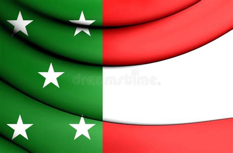 3.ª República De Bandera De Yucatán 18411848. Stock de ilustración - Ilustración de rendido ...