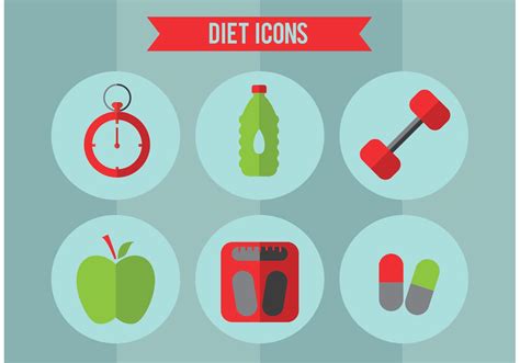 Diet Vector Icon Set - Download Free Vector Art, Stock Graphics & Images