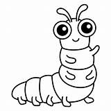 40 Worm Coloring Pages  ColoringPagesOnlycom sketch template