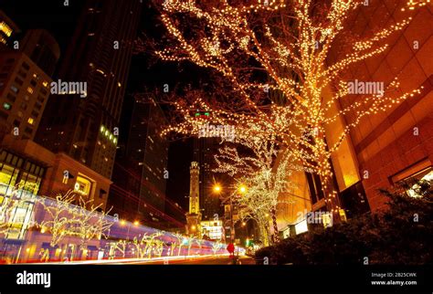 Chicago Michigan Avenue Christmas 2021