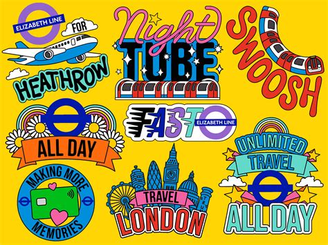 TRANSPORT FOR LONDON TFL GIPHY STICKERS