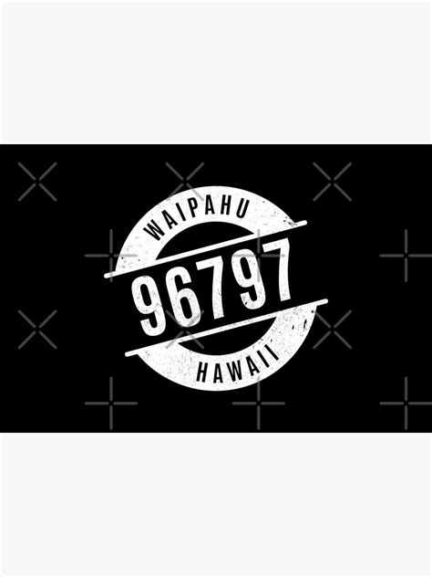 "Waipahu Hawaii 96797 Zip Code" Poster for Sale by creativecurly ...