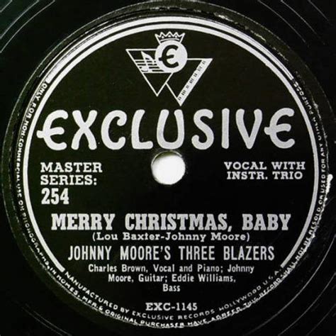 Bruce Springsteen Lyrics: MERRY CHRISTMAS BABY [Original Johnny Moore's ...