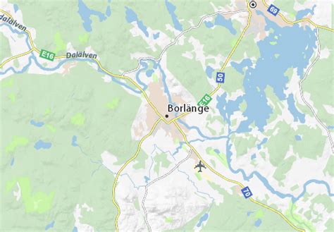 MICHELIN Borlänge map - ViaMichelin