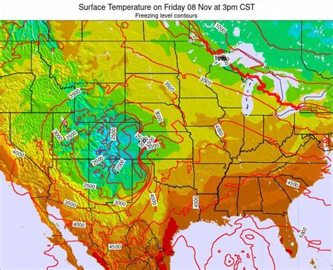 Kansas Surface Temperature on Saturday 06 Jul at 4am CDT