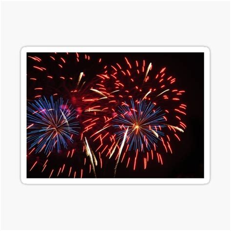 "Kemah Boardwalk Fireworks" Sticker by venny | Redbubble