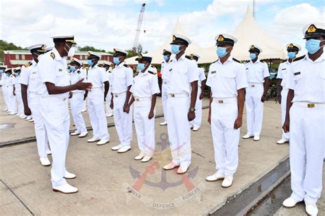 Updated List of Kenya Navy Officers Ranks and Salary Scale