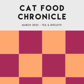 Cat Food Chronicle March 2023 - Digital Download | Cat Food Cakes