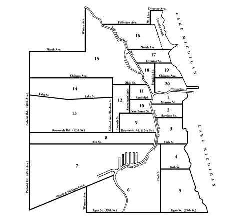 19th Ward Chicago Map