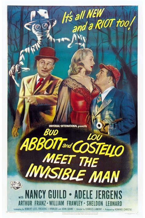 Abbott and Costello Meet the Invisible Man (1951) - Posters — The Movie Database (TMDB)