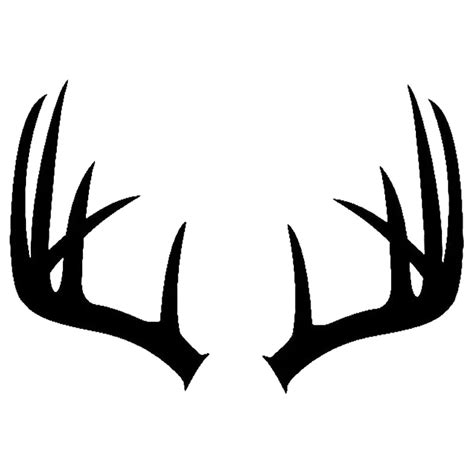 Aliexpress.com : Buy 17.8*12.4CM Creative Deer Antlers Car Tail Decal ...