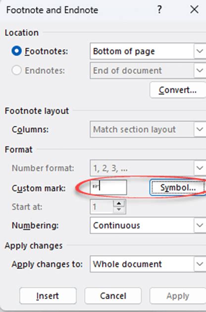 Choose your own Footnote or Endnote symbols in Microsoft Word - Office Watch