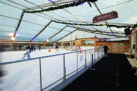 Ice Skating at Clarks Village This Christmas