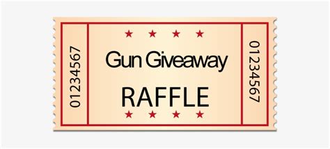 The Great Gcf Gun Giveaway Raffle Ticket - Circle PNG Image | Transparent PNG Free Download on ...