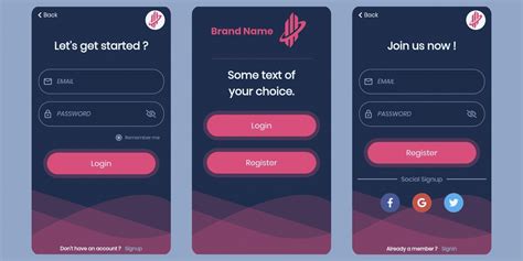 Login Form Ui Flutter Ui Design Tutorial Flutter And Dart – Theme Route