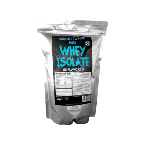 Unflavored Whey Protein Isolate Powder - Genetidyne