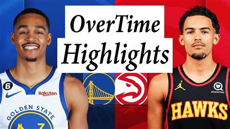 Golden State Warriors vs. Atlanta Hawks Full Highlights OverTime | Jan ...