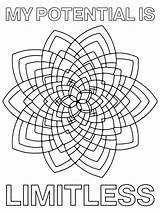 Free Printable Growth Mindset Coloring Pages  Word Searches sketch template