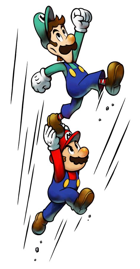 Mario and Luigi: Superstar Saga (Game Boy Advance) Character Artwork ...