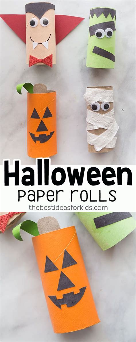 Halloween Toilet Paper Roll Crafts | Halloween toilet paper roll crafts, Toilet paper crafts ...