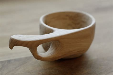 Kuksa, apple wood cup by Hanna Kaketti | Wood utensils, Carved spoons ...